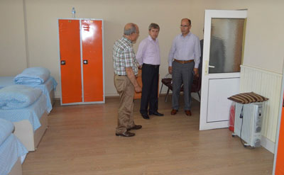 Çınar, Görme Engelliler Okulu’nu inceledi